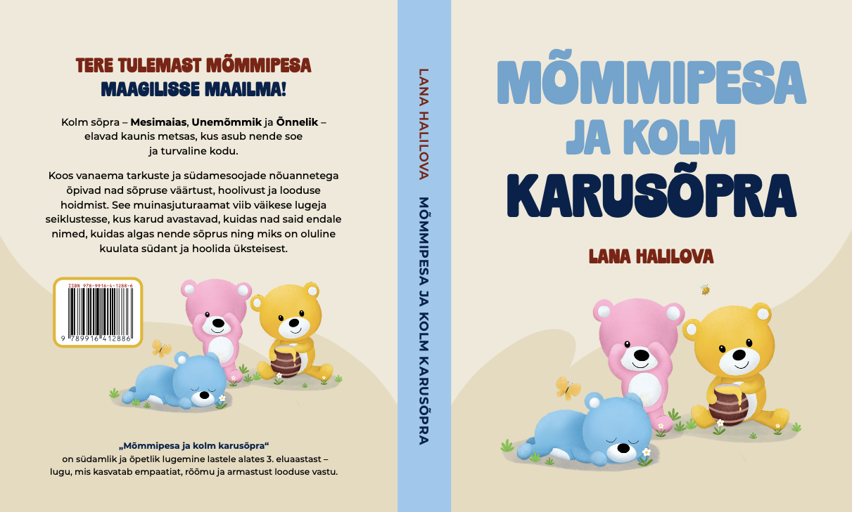 Raamat „Mõmmipesa ja kolm sõpra“ - Image 5