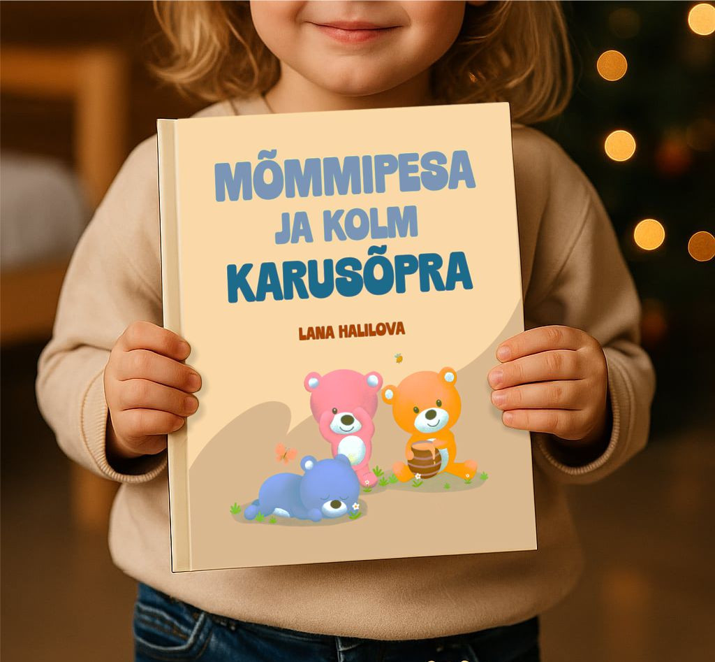 Raamat „Mõmmipesa ja kolm sõpra“ - Image 2